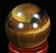 Top Quality Polished Tiger's Eye Sphere #33635-2